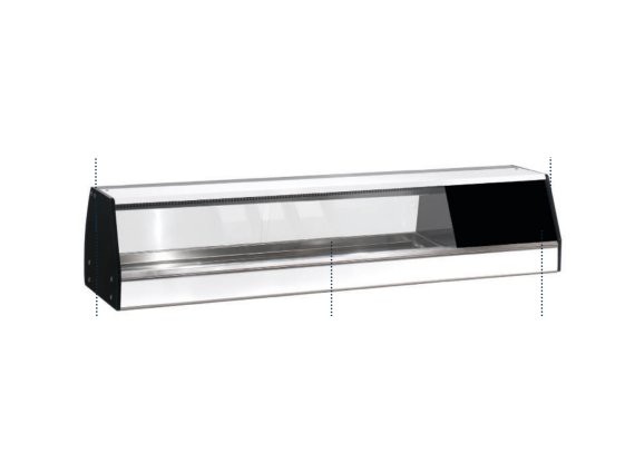 Vetrina refrigerata statica SUSHI - TAPAS 6 SHS.